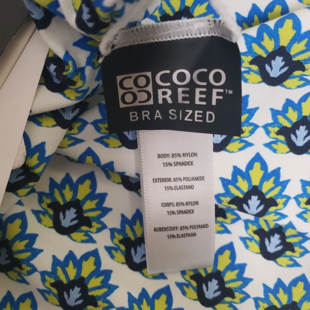 Coco Reef Verso High Waist Reversible Bikini Bottom -‎ Grecian Tile - SZ L - NWT - Picture 10 of 11